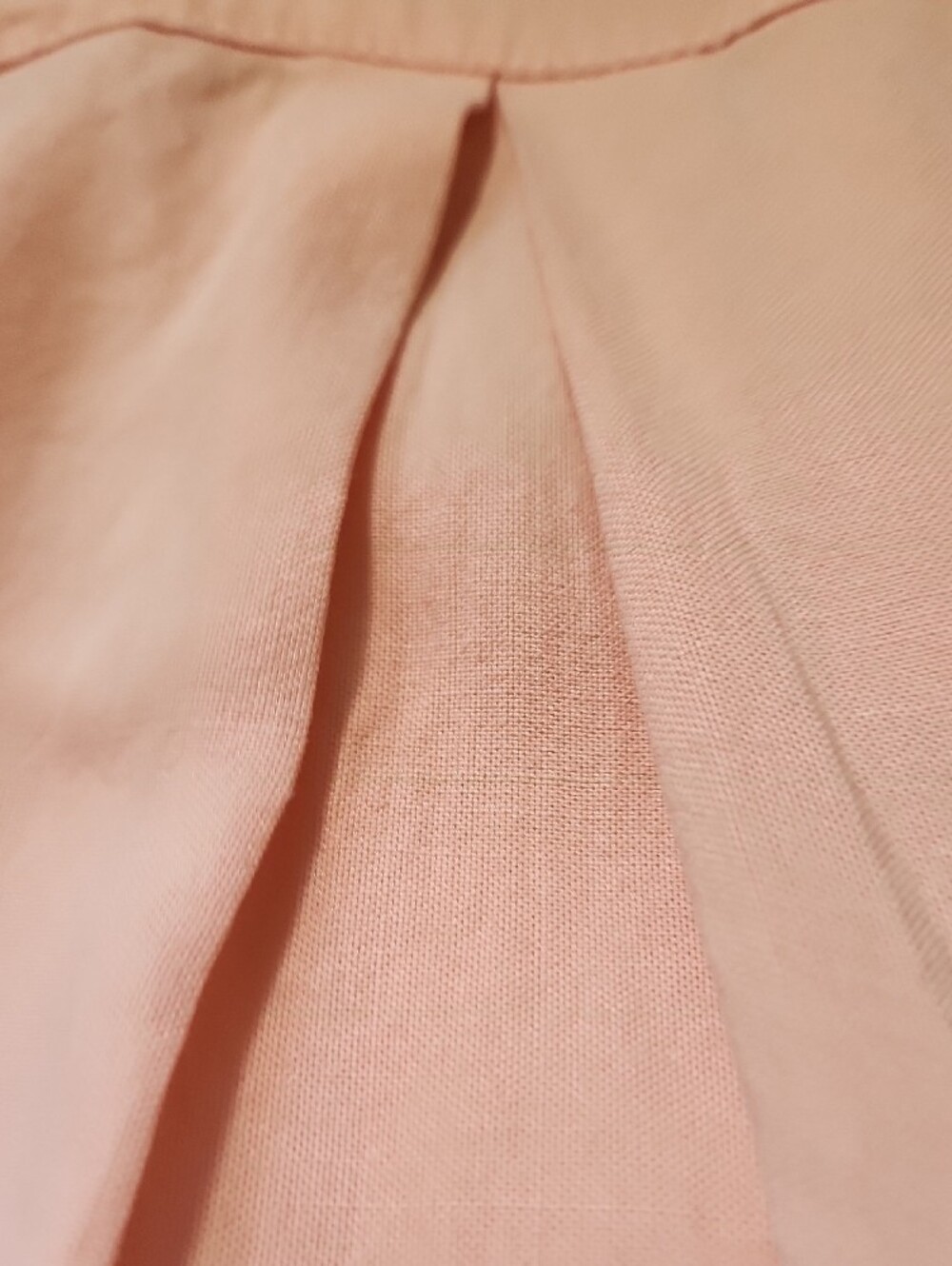 cloth & stone Blush Pink Button-Front Tie Hem Shirt - Picture 10 of 13